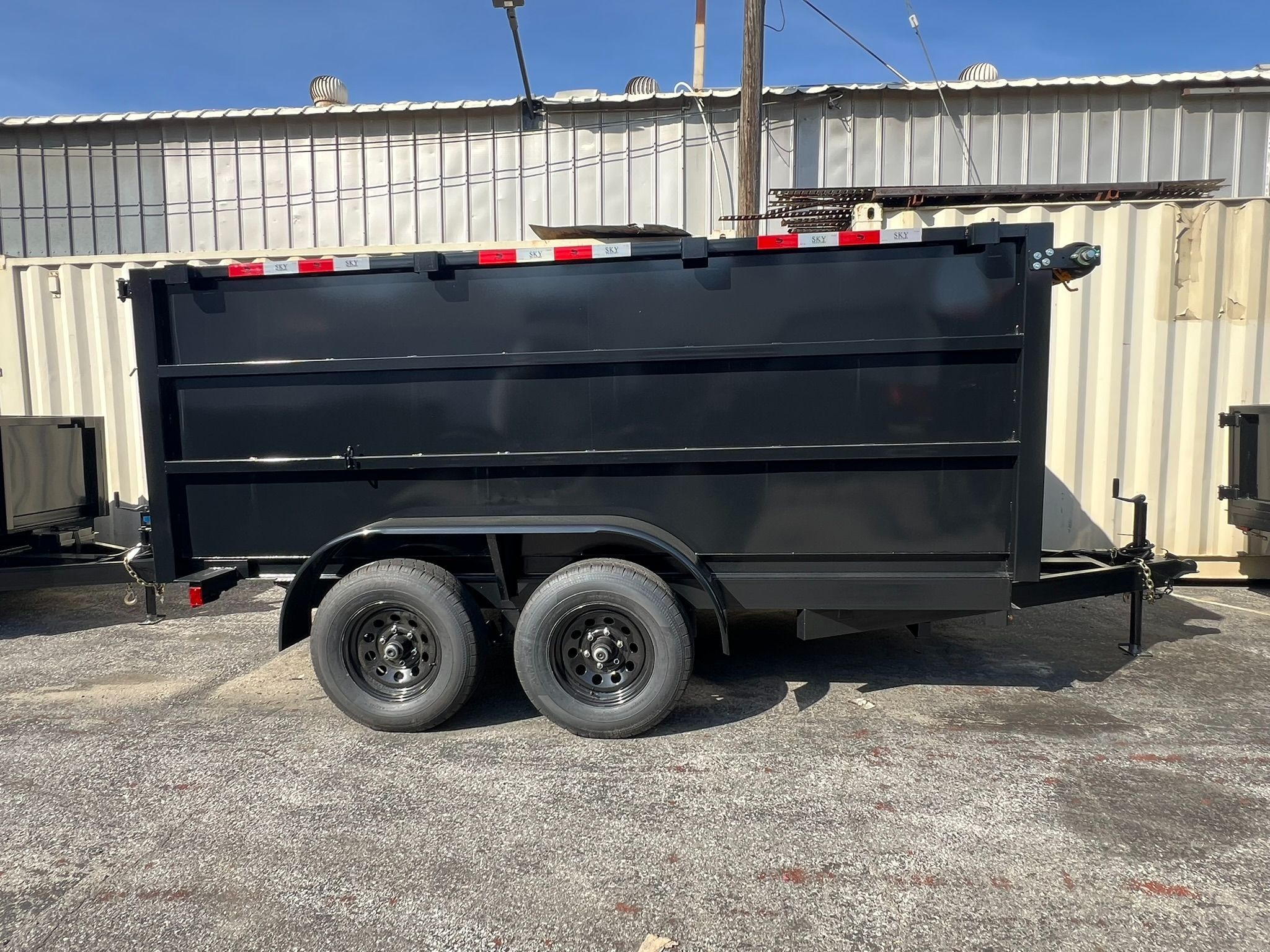 2025 Sky Trailers Dump Trailer DT8X12X4