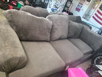 Three piece sectional couch