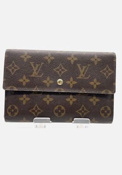  Louis Vuitton Monogram Pochette Passport Wallet W/Box