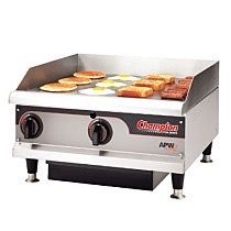24” Flat gas grill