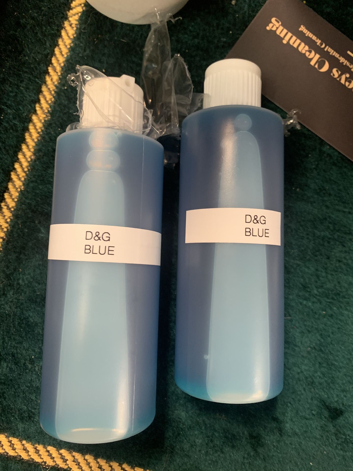 D&G BLUE fragranced BodyOil 4oz