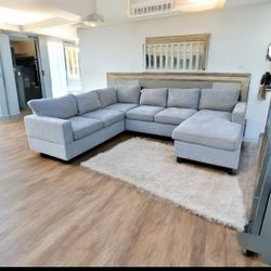 GREY SECTIONAL BRAND NEW SAME DAY DELIVERY 