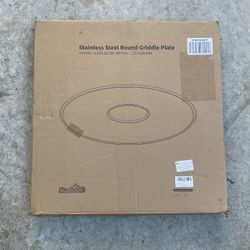 Stanbroil Round Griddle Insert for Weber 22" Kettle Charcoal Grill