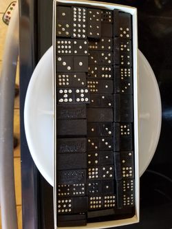 Vintage dominoes $15