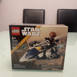Lego Star Wars Plo Koons Jedi Starfighter Microfighter 75400 Set