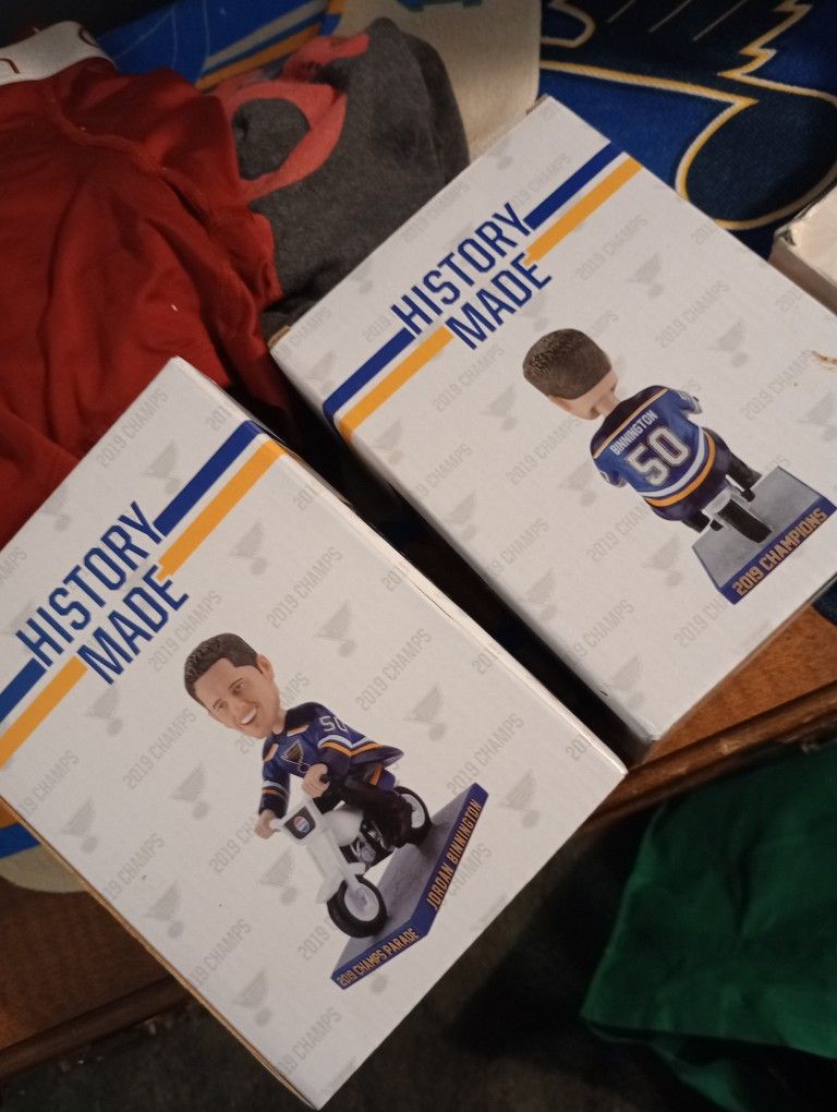 Jordan Bennington 2019 Champs Parade Bobblehead
