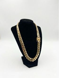Gold Cuban Chain 14k