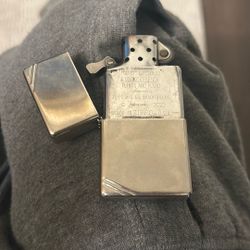 Vintage Silver Zippo 