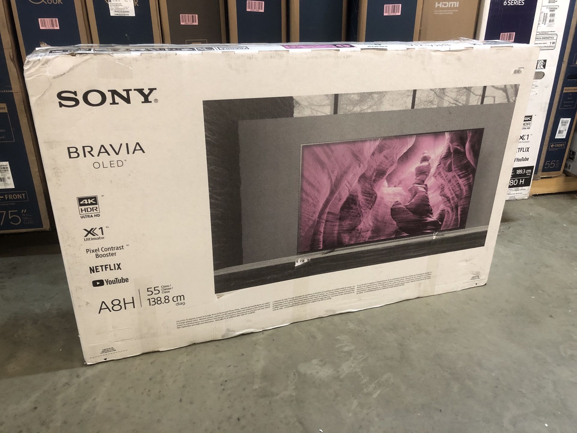 Sony 55-inch A8H OLED 4K UHD Smart Android TV XBR55A8H