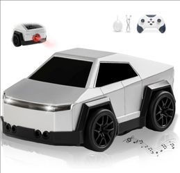 Remote Control Car Cyber-Inspired RC Cars Toys with Drift Spray Lights Sound Automatic Follow 2.4GHz Rc Truck Toys for 3+ Boys and Girls