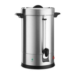 Waring Commercial WCU110 Coffee Urn, 110 Cup Capacity, Stainless Steel , 1500W, 120V, 5-15 Phase Plug, Silver