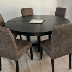 New chairs (6) - Bought in Living Spaces 