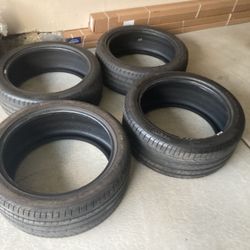Pirelli P Zero Tires 20” 245 Front 275 Rear 
