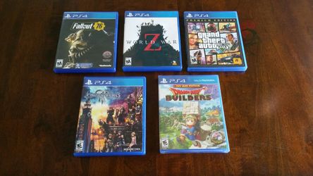 PS4 Games - Complete and Like New