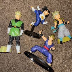 Banpresto Dragon Ball Z Figures Set Of 4 Figures