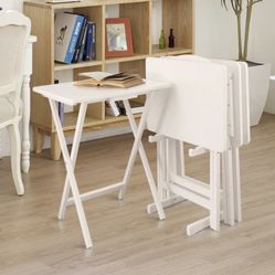 SET OF TABLE TRAYS NEW