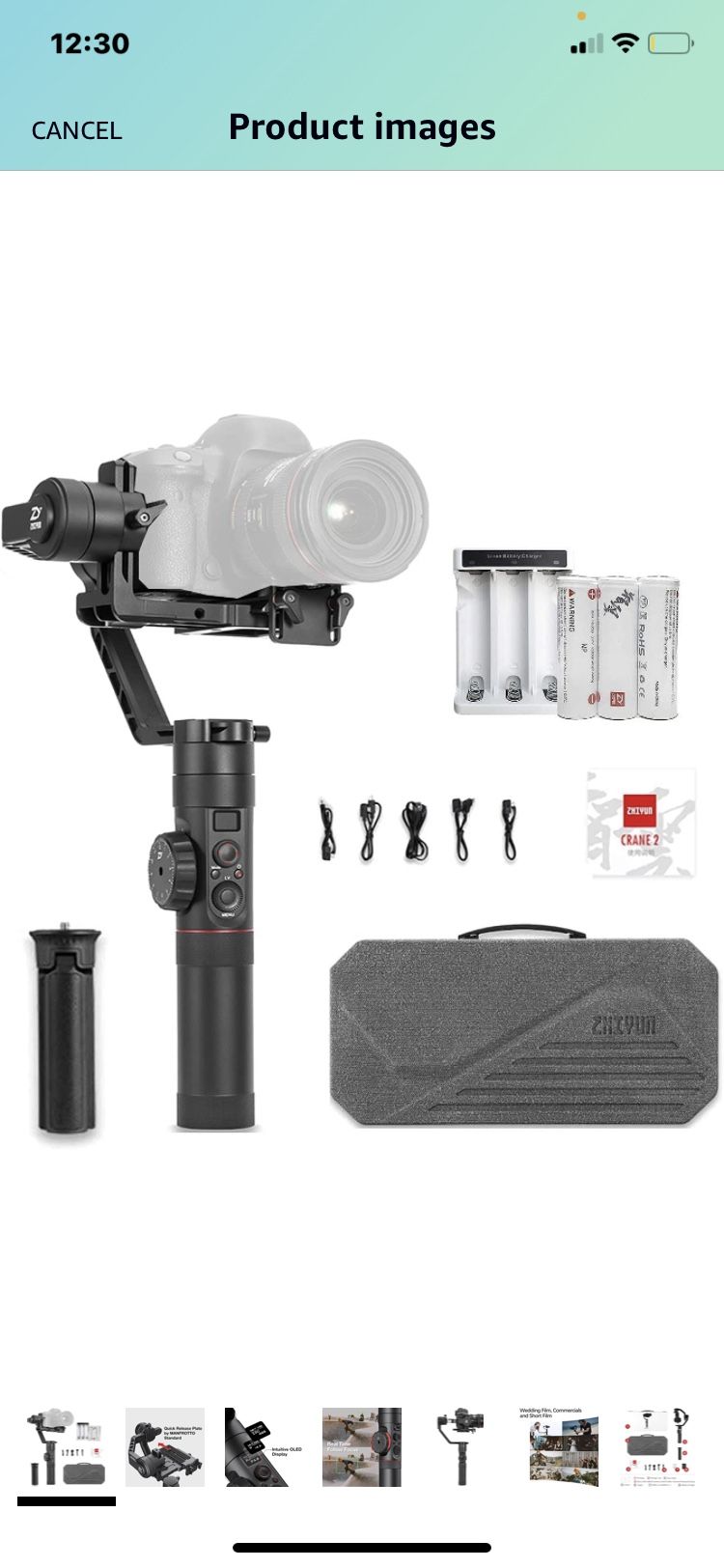Zhiyun2 Camera Stabilizer, Trade For Drone