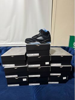 Air Jordan 5 Retro Black University Blue ( GS )