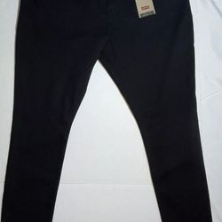 Levi's Women's 720 High Rise Super Skinny Jeans, Black, 18W Medium