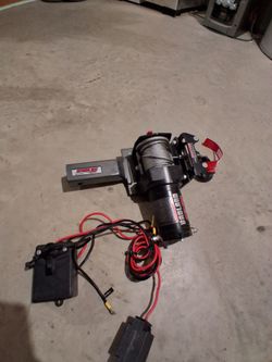 2500 lbs 12 volt electric winch