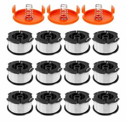 24 Pack AF-100 Spool Replace String Trimmer 30ft 0.065" Line Replacement GH900