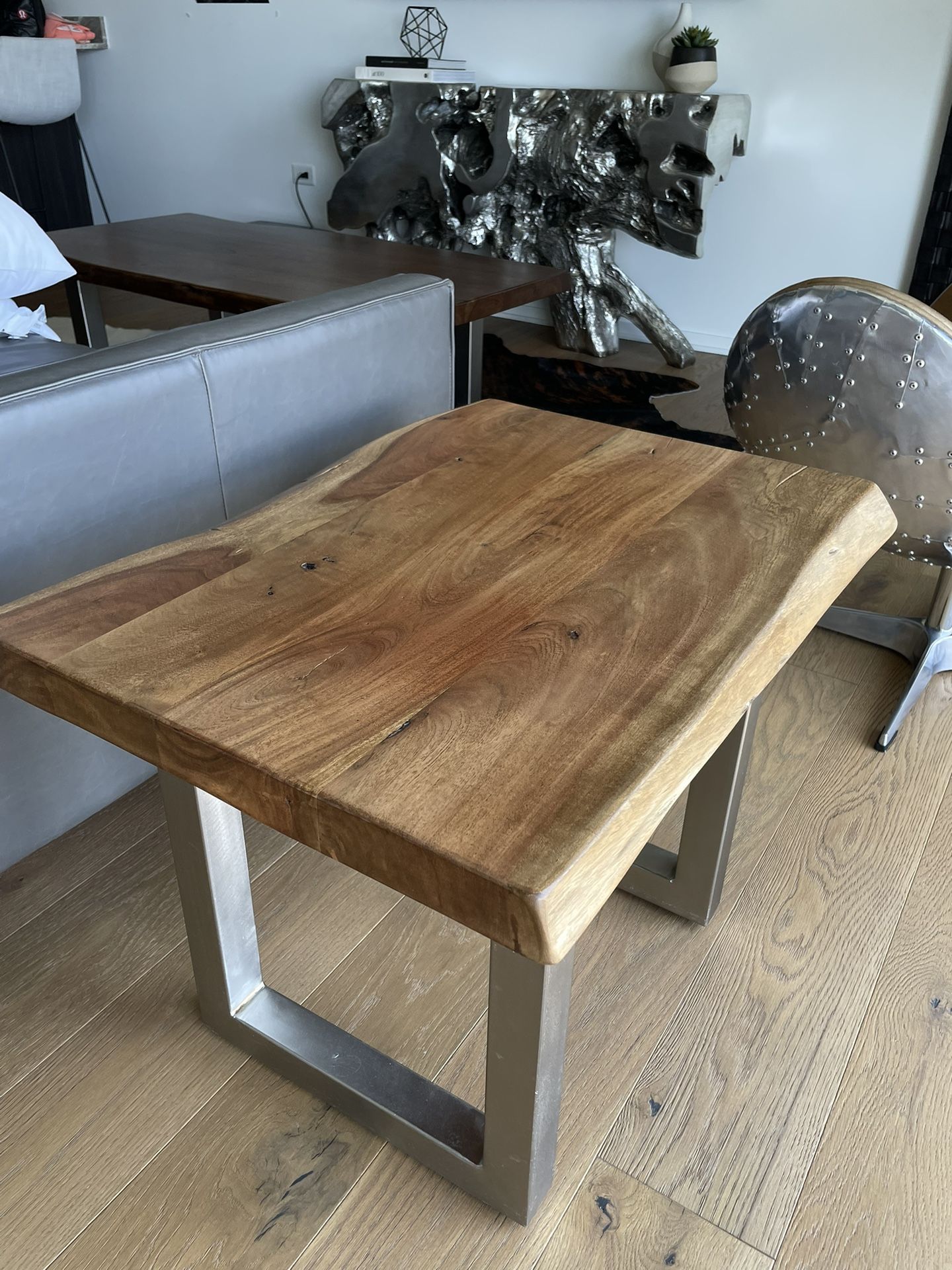 Real Wood End Table