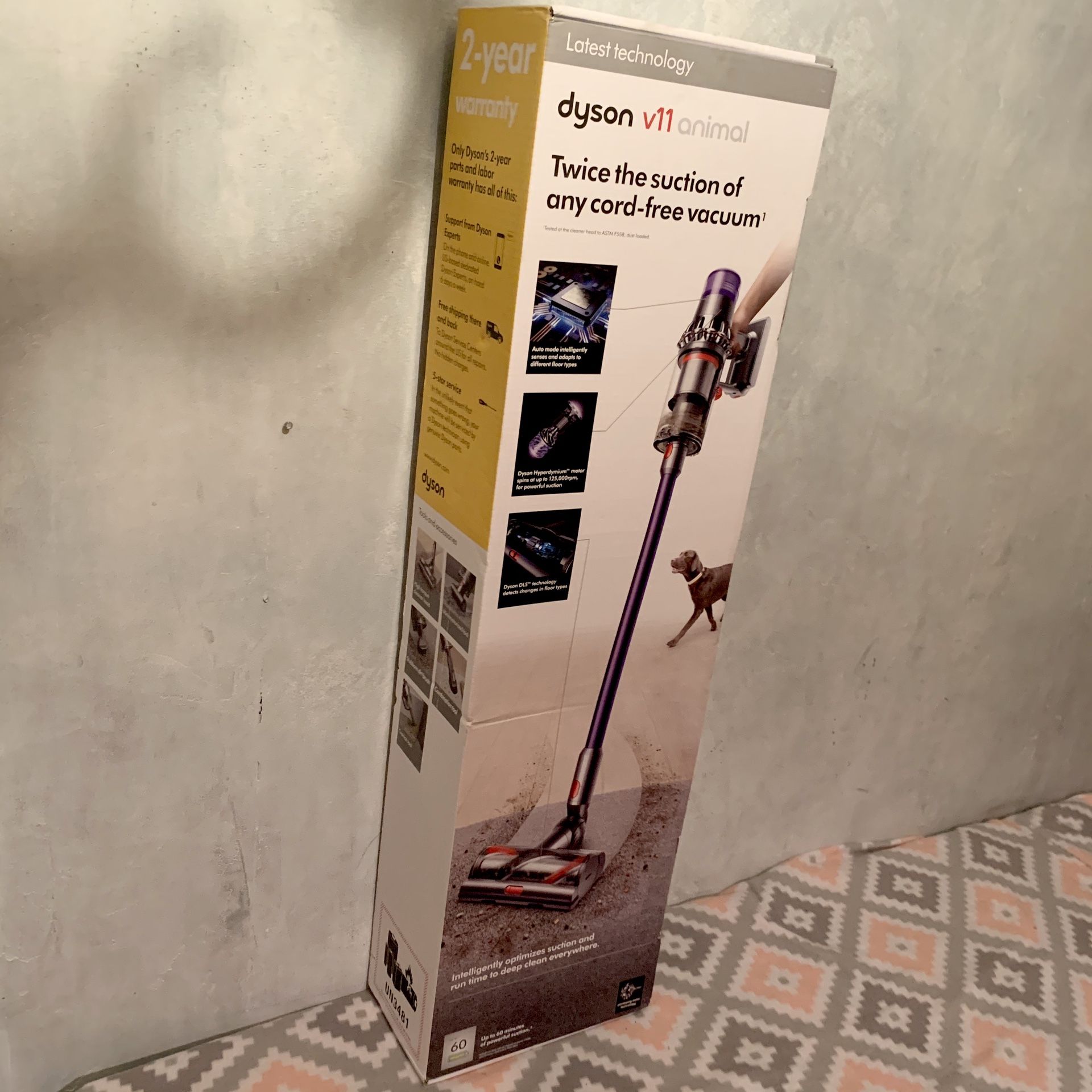 New Dyson V11 Animal. Cordless Stick Vacuum. Model No 33203701 for