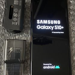 Samsung galaxy s10 plus 128 gb unlocked, sold with store warranty 