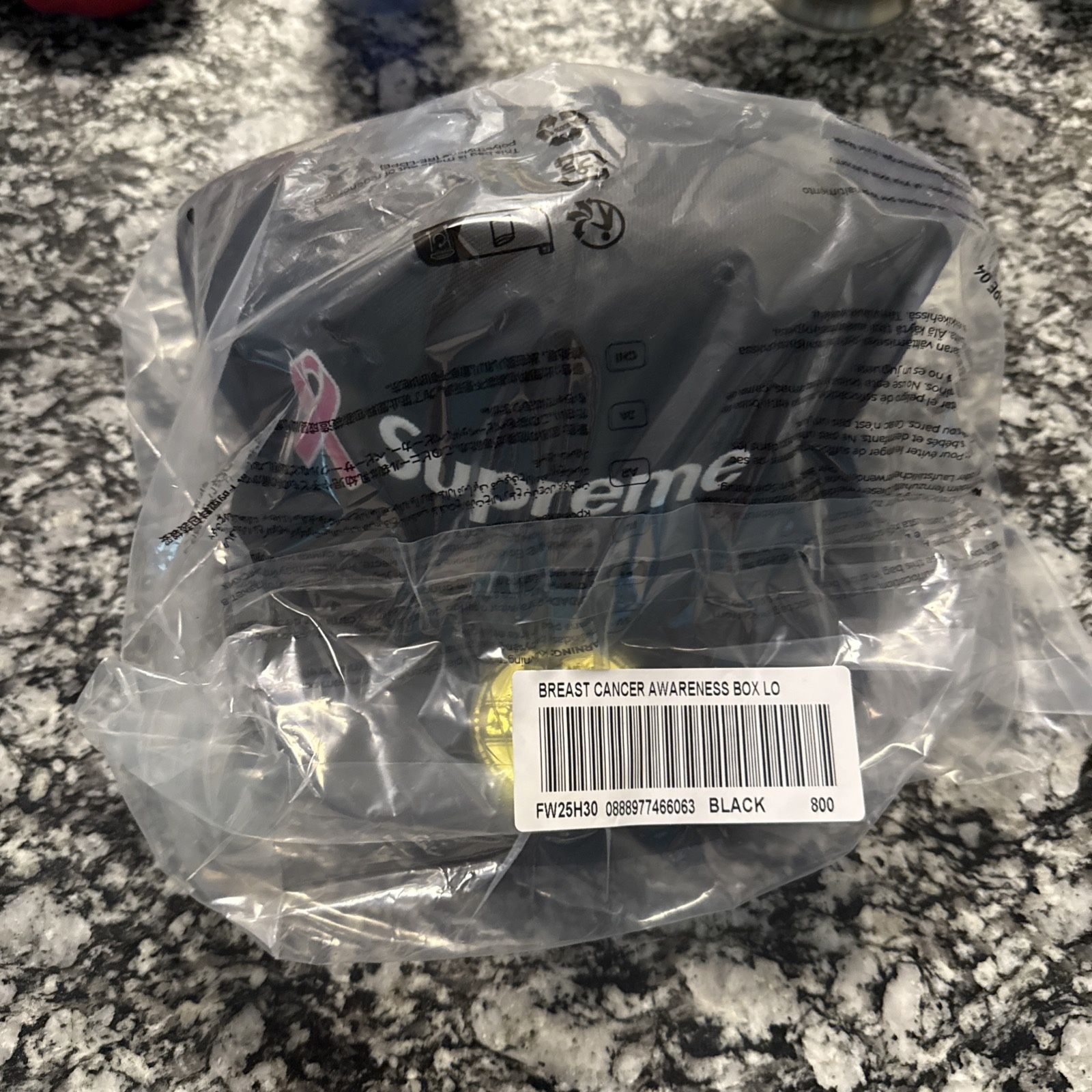 Breast cancer supreme hat