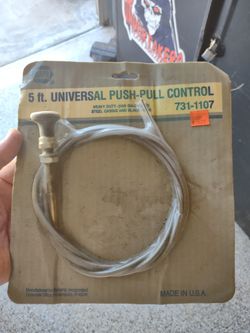 5 Foot Universal Push Pull Control from Napa