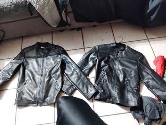 Leather jacket