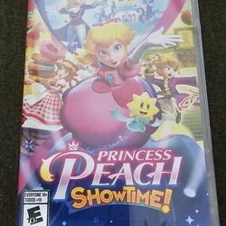 Princess Peach Showtime Nintendo Switch 