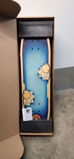 Pokemon Center × Bear Walker Snom Blue Skateboard