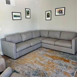 Crate And Barrel Sectional Sofa