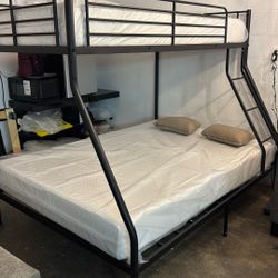 BUNK BED TWIN/FULL WITH MATTRESS $799