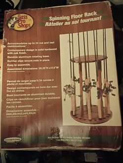 Bass pro shop rod rack NEW