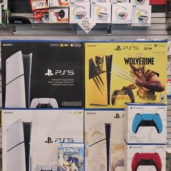 Ps5 disc, digital, limited edition bundle with extra controller and game on payment with $49 down All Credit Welcome