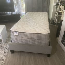 Twin Bed Frame And Mattress 