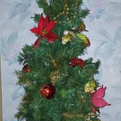 4 Ft Tall Weighted Pot Porch Tree 