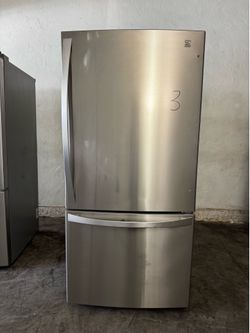 Kenmore  stainless steel refrigerator