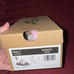 Dr Martens Kids Klaire T Pink Sandal 