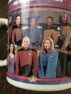 1992 Paramount Pictures Star Trek Mugs  