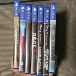 PS4 Games For Sale Or Trade (prices Listed Below) 