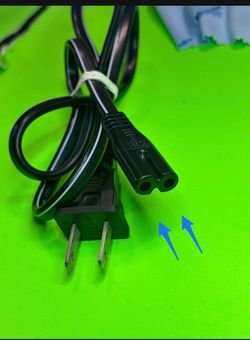 Figure 8 2 Prong AC Power Cord Cable for PS5 PS4 PS3 Slim PS2 PlayStation Xbox One S/X Series X/S IEC C7