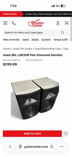 JBL speakers