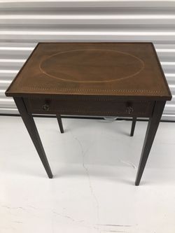 Vintage end table.