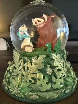 Disney Timon & Pumba Snow globe 