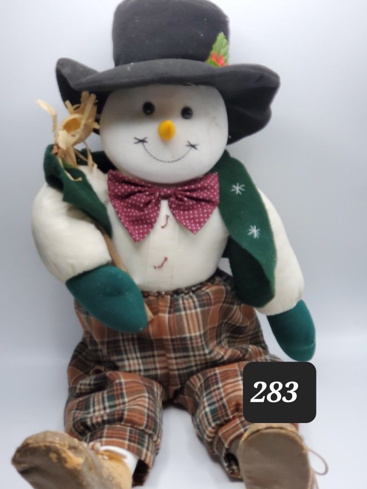 Snowman Plush 