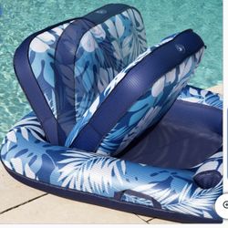 Aqua 2 Pack Pool Lounge and Tanner