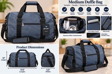 Brand New Medium-Sized Duffle Bag